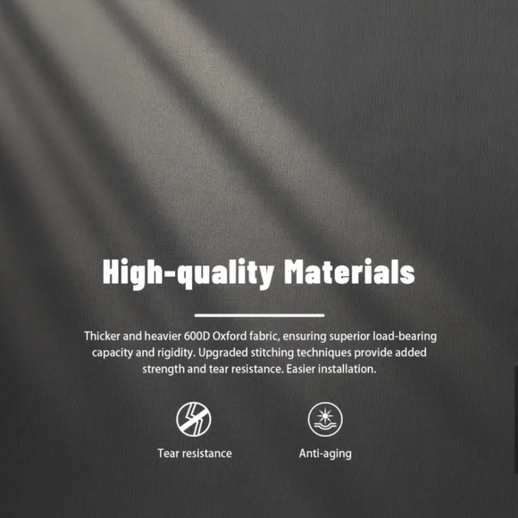 NEW Large Capacity Collapsible Backseat Trunk Organizer - Picture 5 of 7